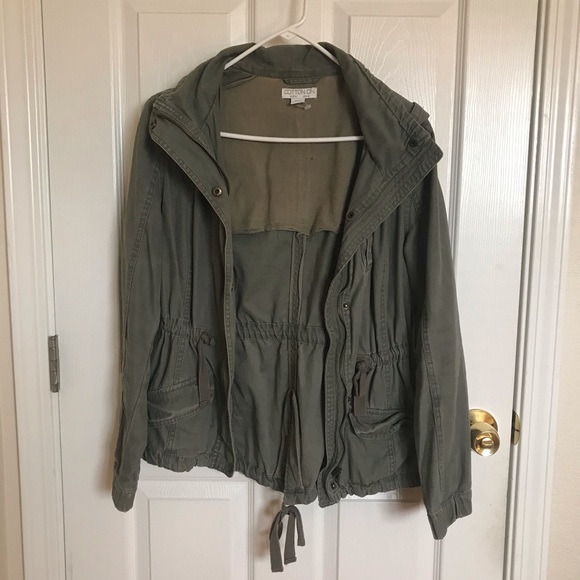 Green utility jacket - Picture 1 of 5